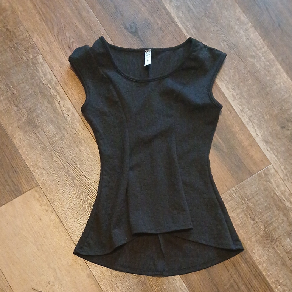 💙Bella D Peplum Top